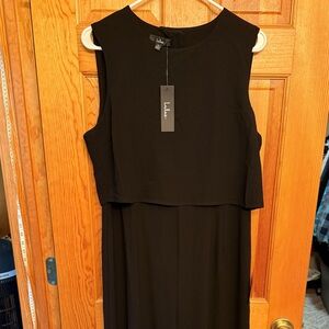 Lulus black cropped jump suit.